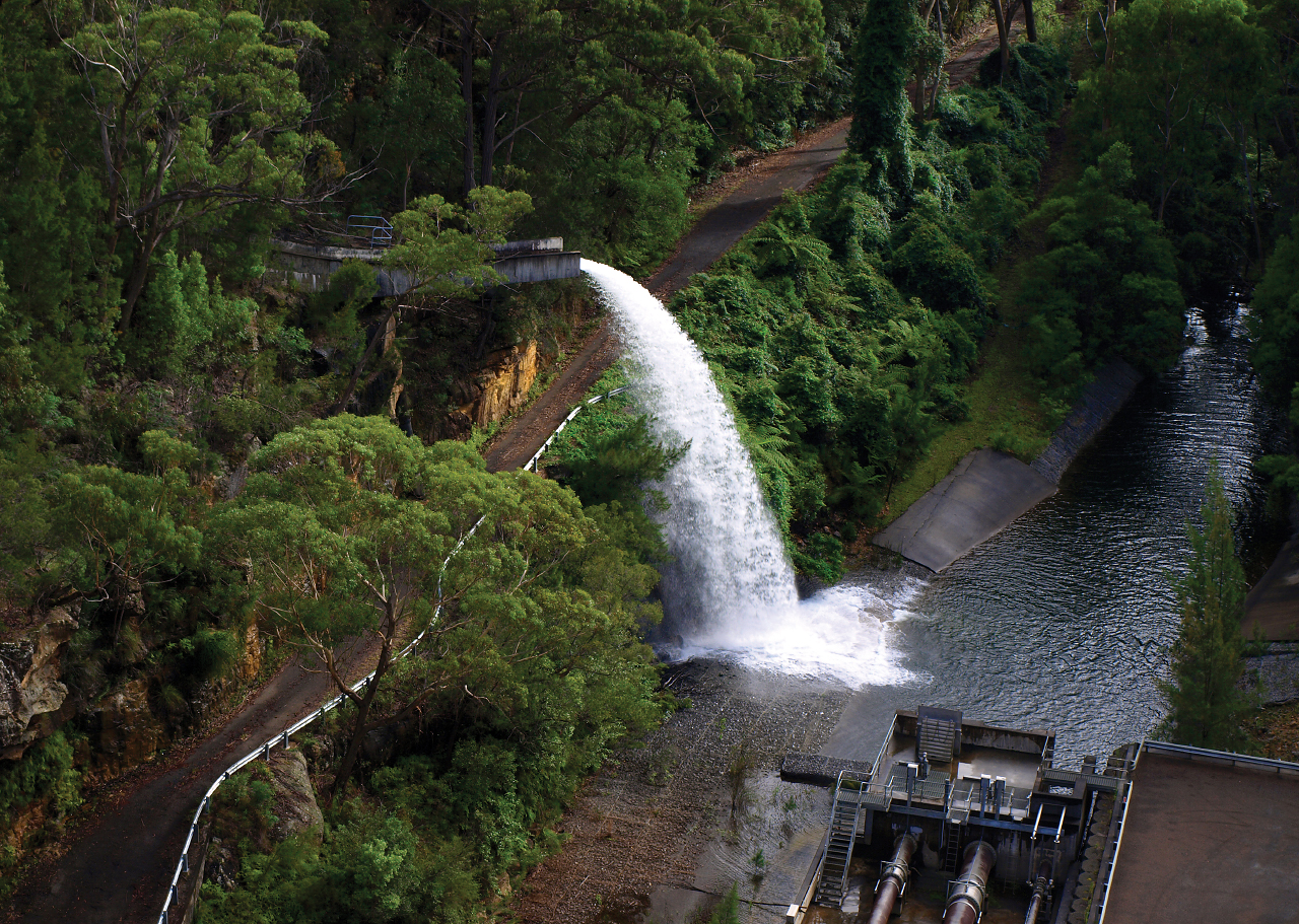 Avon Dam Downstream 2017